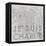 Je Suis Charlie - Map of Paris, France-null-Framed Premier Image Canvas