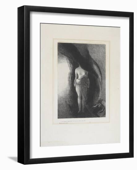 Je Suis Toujours La Grande Isis!, 1896-Odilon Redon-Framed Giclee Print