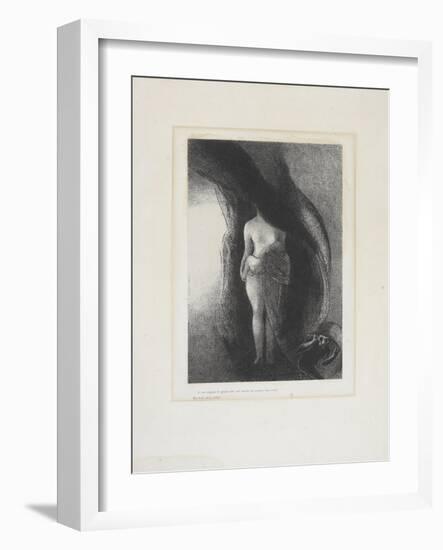 Je Suis Toujours La Grande Isis!, 1896-Odilon Redon-Framed Giclee Print