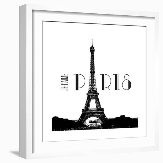 Je T'aime Paris-Emily Navas-Framed Premium Giclee Print