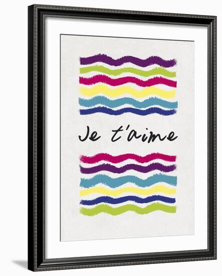 Je T'aime-Sasha Blake-Framed Giclee Print