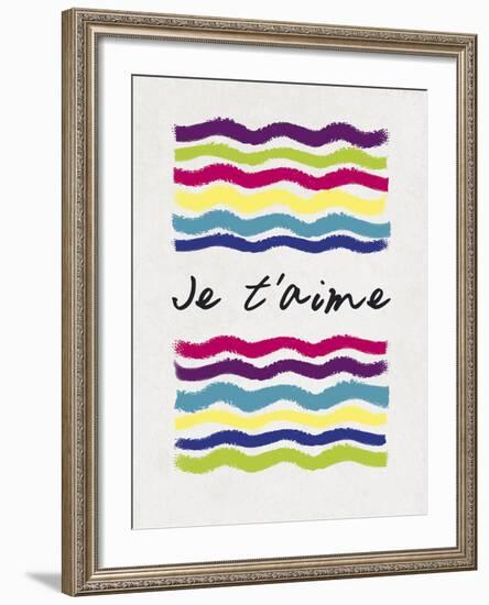 Je T'aime-Sasha Blake-Framed Giclee Print