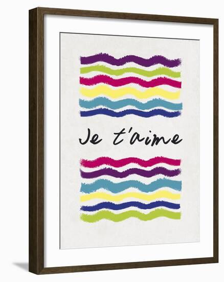 Je T'aime-Sasha Blake-Framed Giclee Print