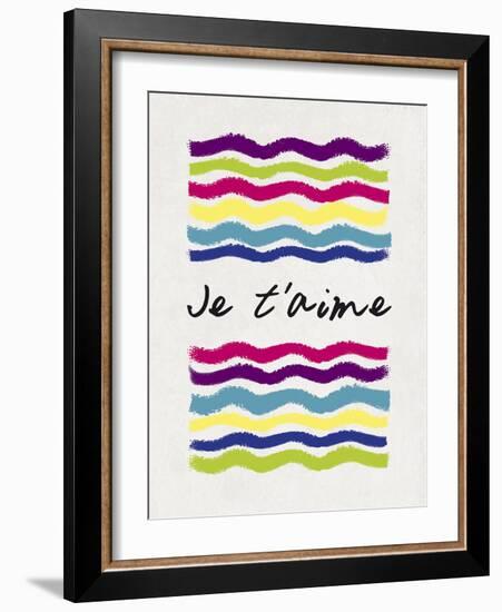 Je T'aime-Sasha Blake-Framed Art Print