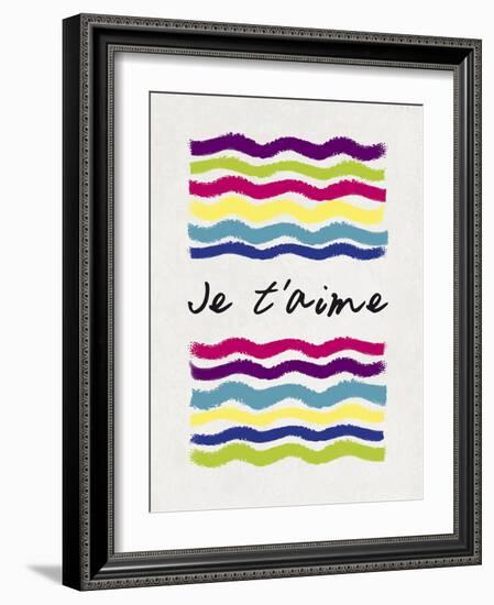 Je T'aime-Sasha Blake-Framed Art Print