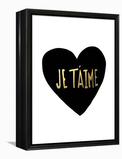 Je T'Aime-Leah Flores-Framed Premier Image Canvas