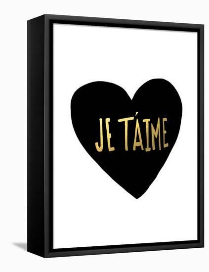 Je T'Aime-Leah Flores-Framed Premier Image Canvas