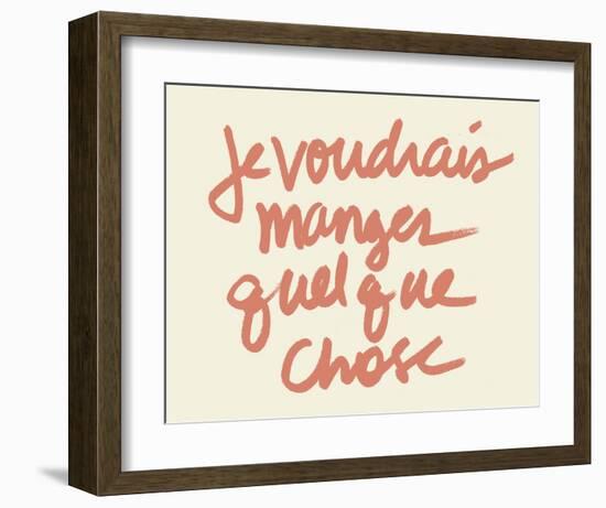 Je voudres-Urban Cricket-Framed Art Print