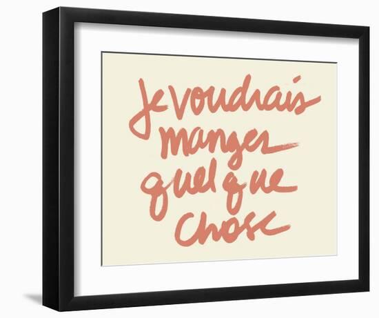 Je voudres-Urban Cricket-Framed Art Print