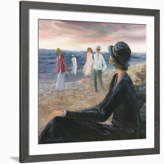 Je vous attendais-Hélène Léveillée-Framed Art Print