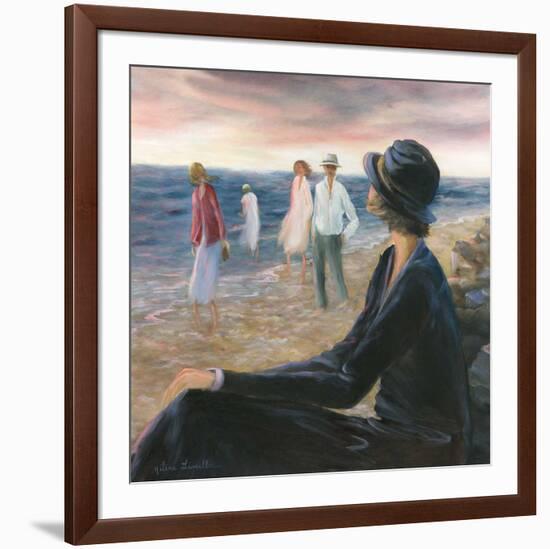 Je vous attendais-Hélène Léveillée-Framed Art Print