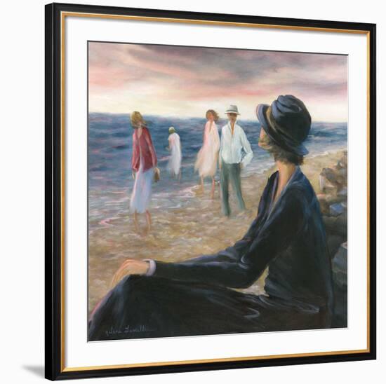 Je vous attendais-Hélène Léveillée-Framed Art Print