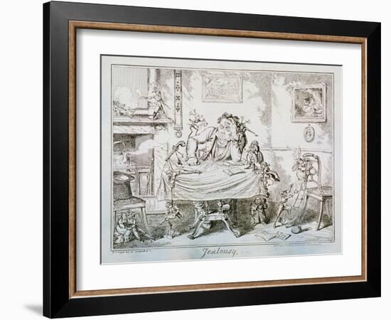 Jealousy, 1835-George Cruikshank-Framed Giclee Print