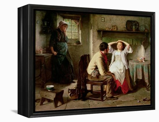 Jealousy and Flirtation-Haynes King-Framed Premier Image Canvas