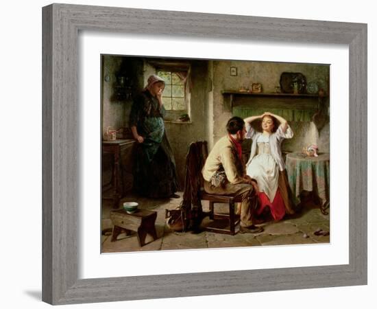 Jealousy and Flirtation-Haynes King-Framed Giclee Print