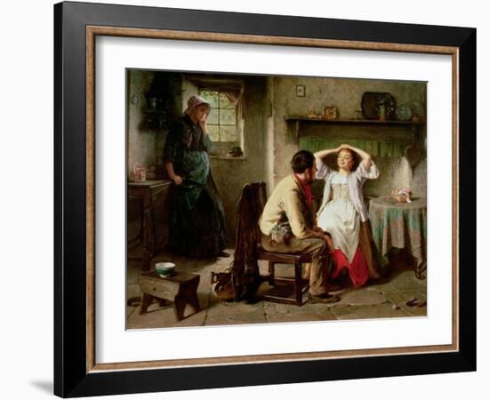 Jealousy and Flirtation-Haynes King-Framed Giclee Print