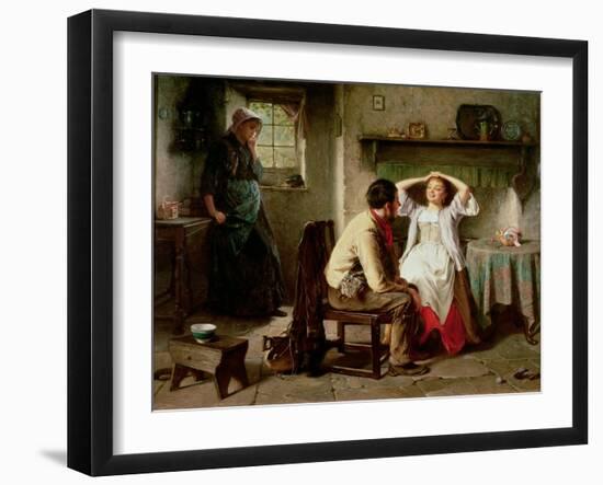 Jealousy and Flirtation-Haynes King-Framed Giclee Print