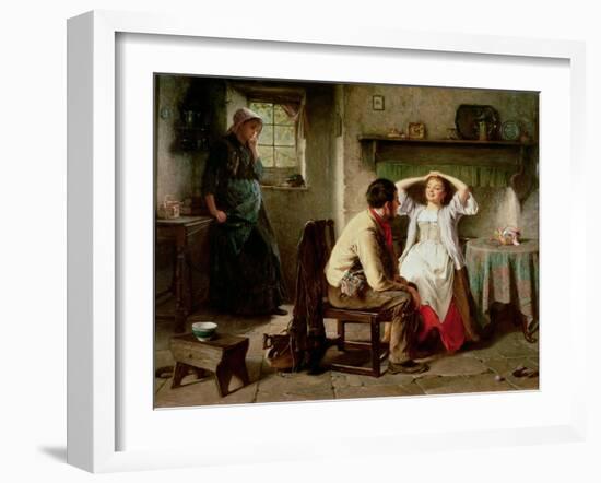 Jealousy and Flirtation-Haynes King-Framed Giclee Print