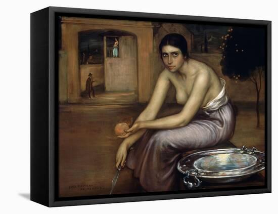 Jealousy, Ca. 1920-Julio Romero de Torres-Framed Premier Image Canvas