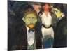 Jealousy-Edvard Munch-Mounted Premium Giclee Print
