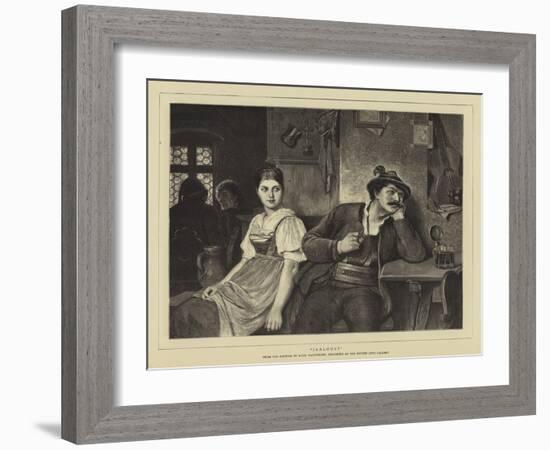 Jealousy-Hugo Kauffmann-Framed Giclee Print