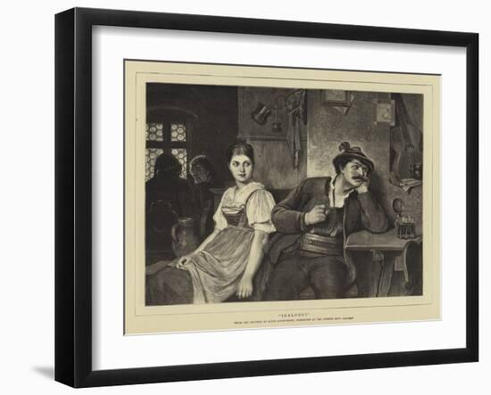 Jealousy-Hugo Kauffmann-Framed Giclee Print