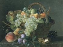 Still Life with Fruit-Jean A. Mouchet-Mounted Giclee Print