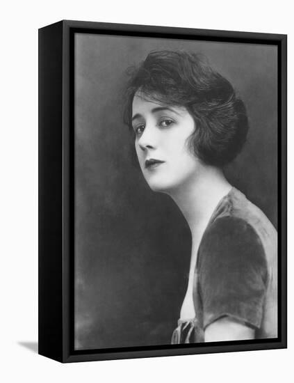 Jean Acker, Estranged Wife of Actor Rudolph Valentino-null-Framed Stretched Canvas