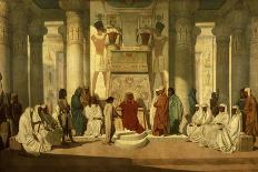 Joseph Expliquant Les Songes Du Pharaon (Joseph Explaining the Pharaoh's Dreams to Him)-Jean Adrien Guignet-Giclee Print