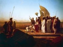 Joseph Expliquant Les Songes Du Pharaon (Joseph Explaining the Pharaoh's Dreams to Him)-Jean Adrien Guignet-Giclee Print