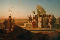 Joseph Expliquant Les Songes Du Pharaon (Joseph Explaining the Pharaoh's Dreams to Him)-Jean Adrien Guignet-Giclee Print