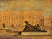 The Water Parterre at Versaille-Jean Altamura-Framed Giclee Print