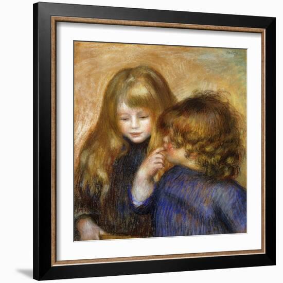 Jean and Coco; Jean et Coco, c.1902-Pierre-Auguste Renoir-Framed Giclee Print