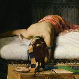 The Death of Cleopatra-Jean André Rixens-Art Print
