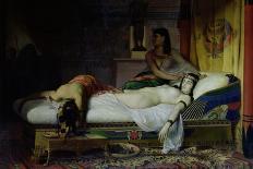 Death of Cleopatra, 1874 (Detail)-Jean-Andre Rixens-Framed Premier Image Canvas