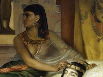 Death of Cleopatra, 1874 (Detail)-Jean-Andre Rixens-Framed Premier Image Canvas