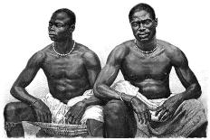 Two Men from Assinie, Guinea, C1860-1920-Jean Andre Rixens-Giclee Print