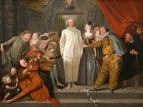 L'Enseigne De Gersaint, 1720-Jean Antoine Watteau-Giclee Print