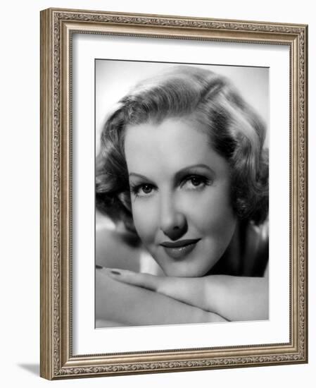 Jean Arthur, 1930s-null-Framed Photo