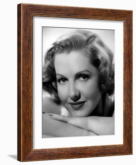 Jean Arthur, 1930s-null-Framed Photo