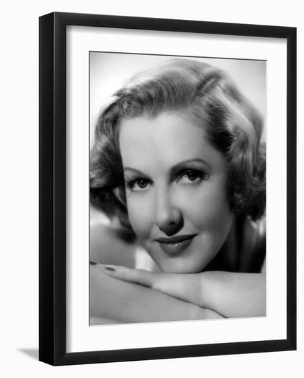 Jean Arthur, 1930s-null-Framed Photo