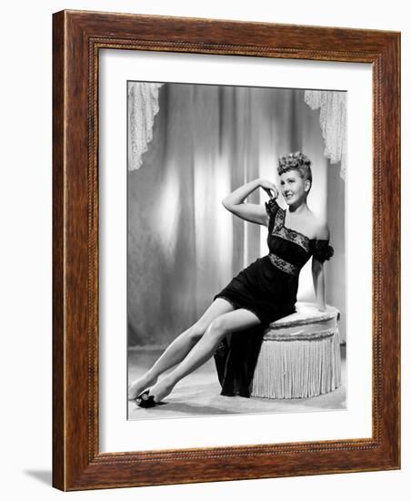 Jean Arthur, 1940s-null-Framed Photo