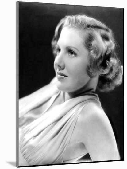 Jean Arthur, c.1938-null-Mounted Photo