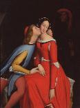 The Virgin with the Host-Jean-Auguste-Dominique Ingres-Art Print