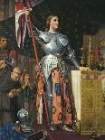 Joan of Arc on Coronation of Charles Vii in the Cathedral of Reims-Jean-Auguste-Dominique Ingres-Art Print