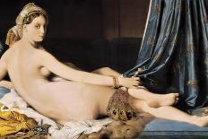 The Grand Odalisque-Jean-Auguste-Dominique Ingres-Giclee Print