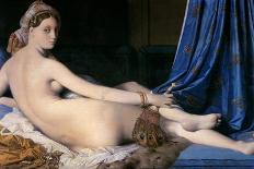 La Grande Odalisque-Jean-Auguste-Dominique Ingres-Giclee Print
