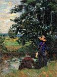 Soleil couchant à Ivry-Armand Guillaumin-Giclee Print