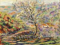 House in the Countryside (Maison Dans Un Paysage), Ca. 1910-Jean-Baptiste Armand Guillaumin-Mounted Giclee Print