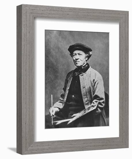 'Jean-Baptiste-Camille Corot', c1870, (1939)-Unknown-Framed Photographic Print